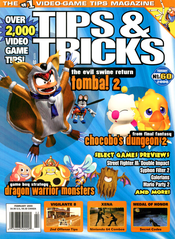 Tips & Tricks Issue 060 (February 2000) cover